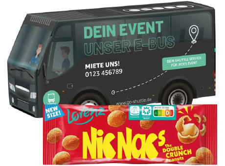 3D-Präsent Bus