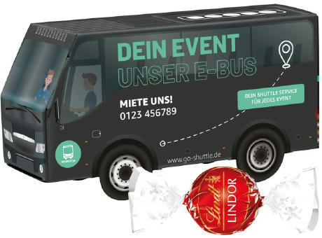 3D-Präsent Bus