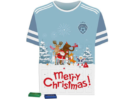 Täfelchen Adventskalender Trikot