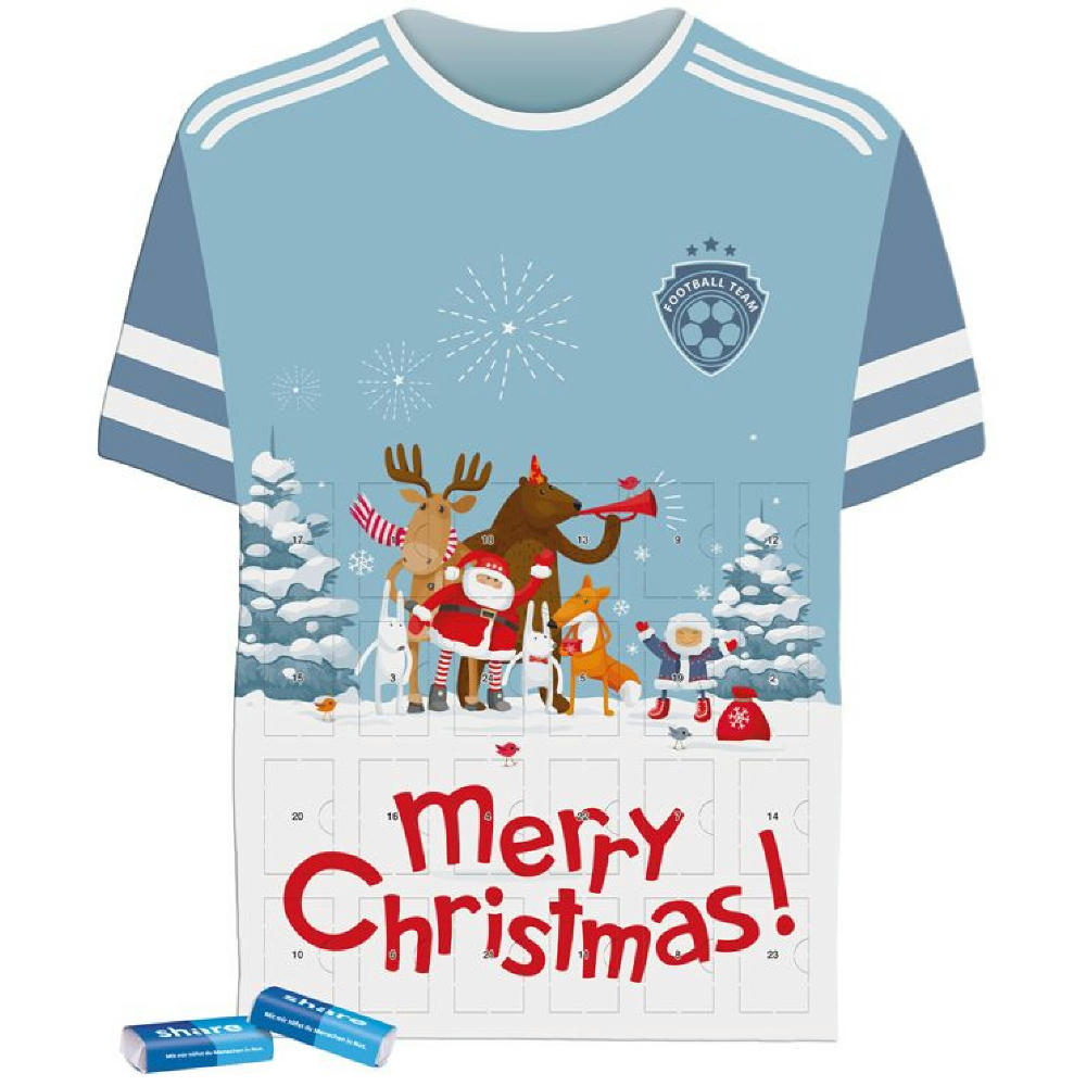 Täfelchen Adventskalender Trikot