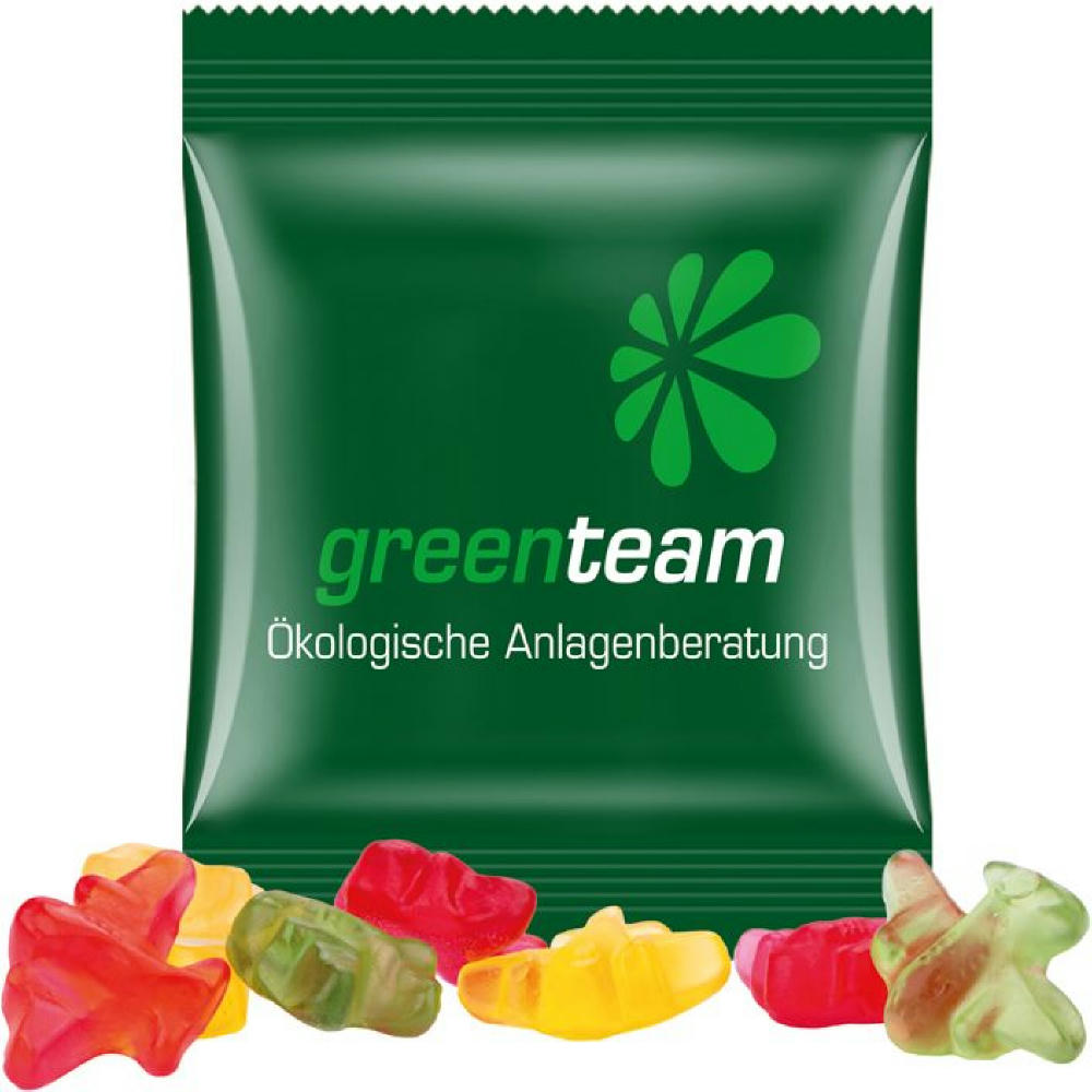 Minitüte 10 g Trolli Fruchtgummi Standardformen
