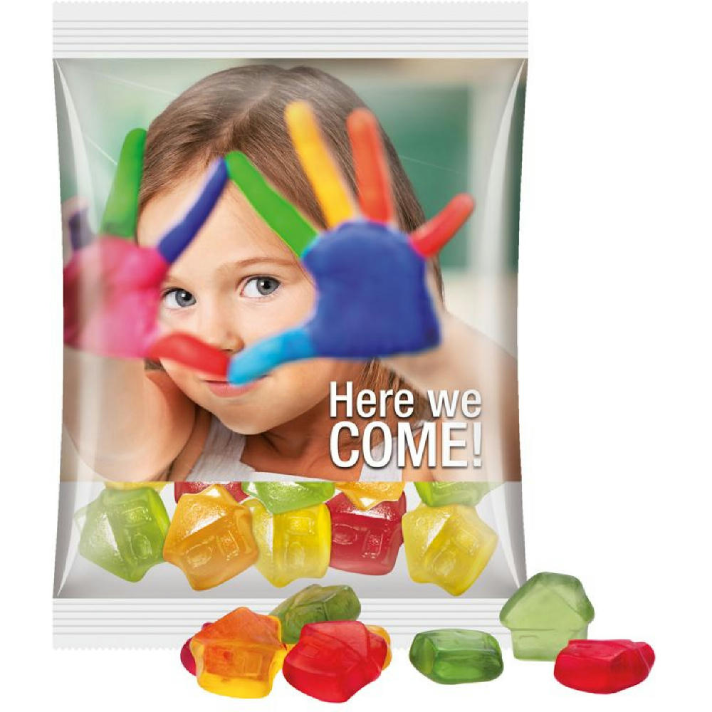 Maxitüte 50 g Trolli Fruchtgummi Standardformen
