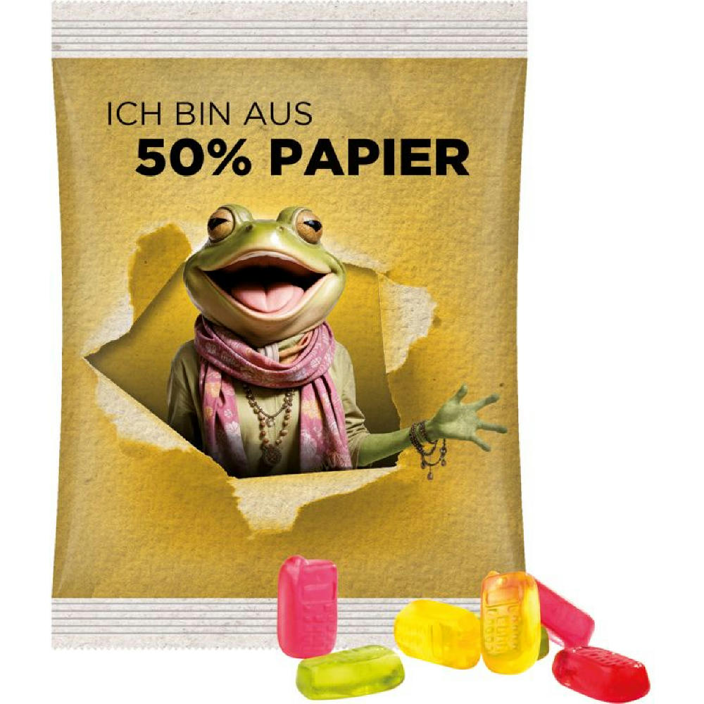 Maxitüte 50 g Trolli Fruchtgummi Standardformen