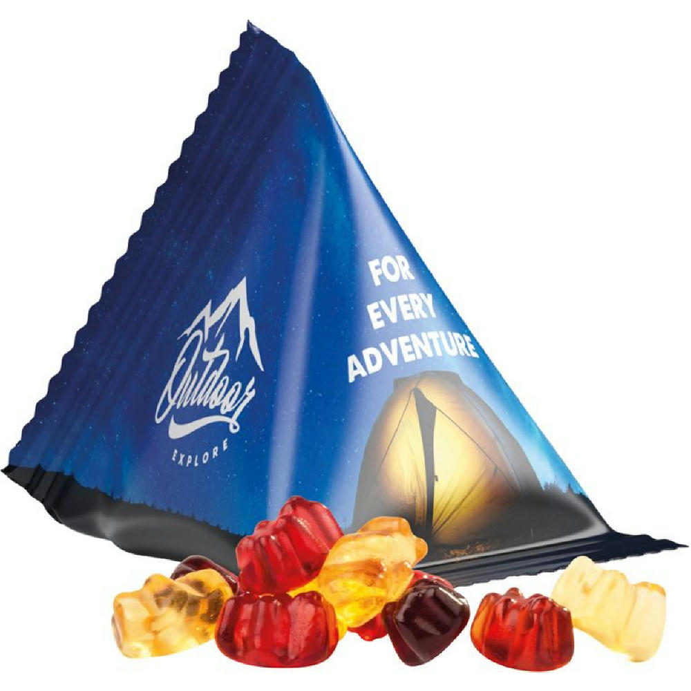 Tetraeder 15 g Trolli 30% Fruchtsaft Bärchen