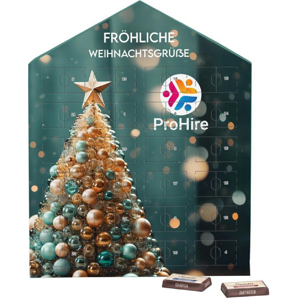 Täfelchen Adventskalender Haus