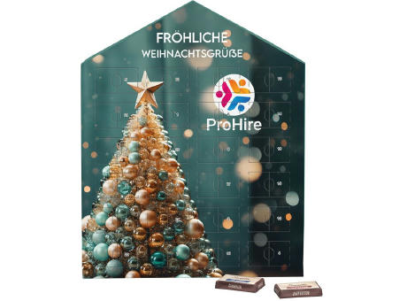 Täfelchen Adventskalender Haus