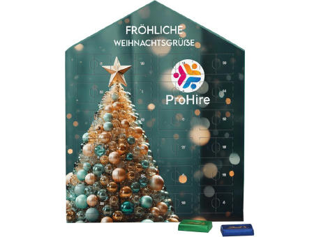 Täfelchen Adventskalender Haus