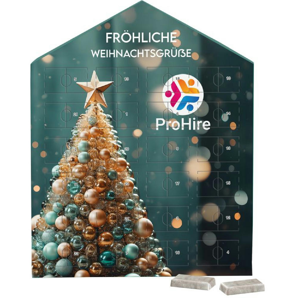 Täfelchen Adventskalender Haus