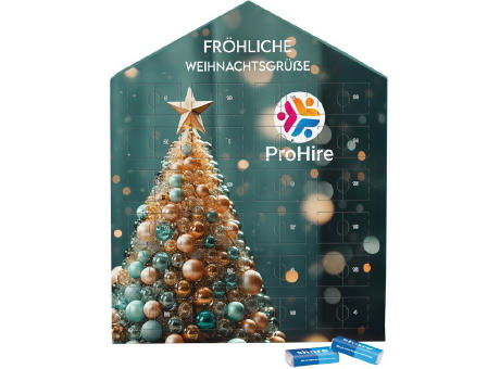 Täfelchen Adventskalender Haus