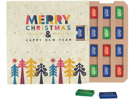 Täfelchen Adventskalender ECO Graspapier