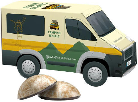 3D Präsent Transporter Weihnachten