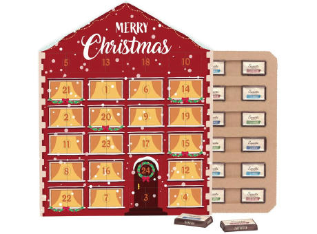 Täfelchen Adventskalender Haus ECO
