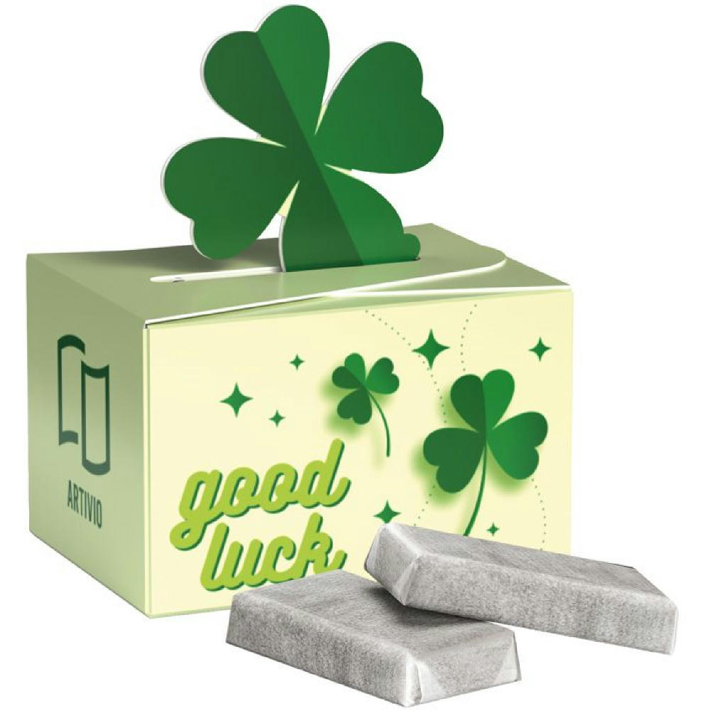 Geschenkbox Mini Kleeblatt