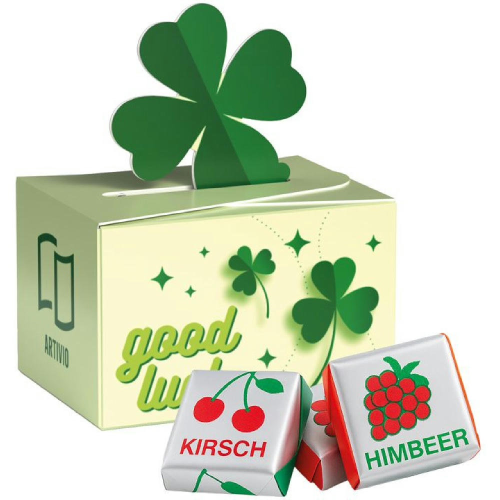 Geschenkbox Mini Kleeblatt
