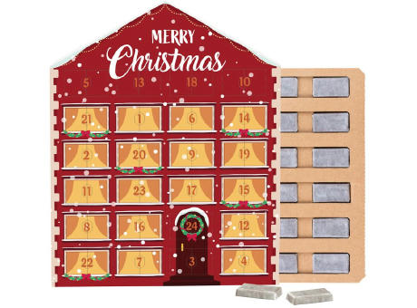 Täfelchen Adventskalender Haus ECO