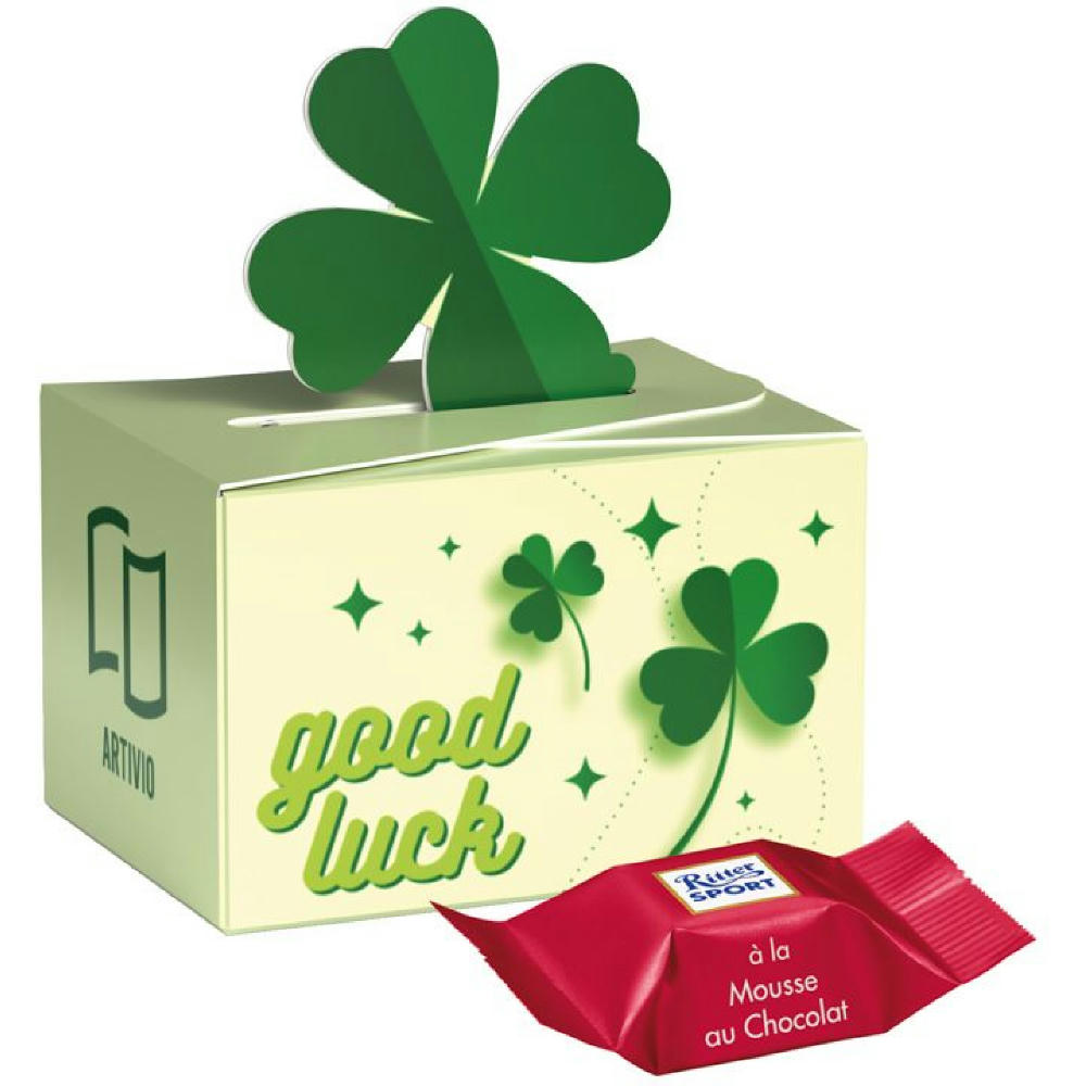 Geschenkbox Mini Kleeblatt