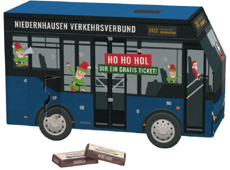 Adventskalender Bus