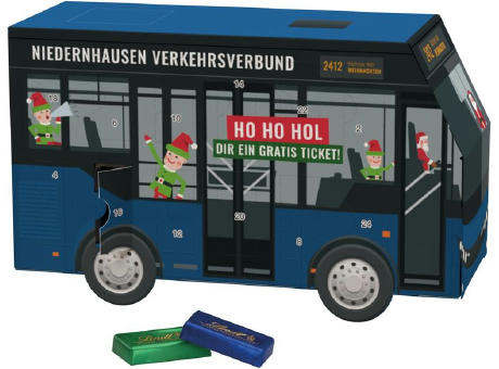 Adventskalender Bus