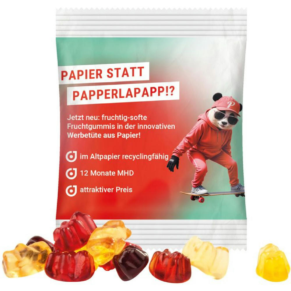 Minitüte 10 g Trolli 30% Fruchtsaft Bärchen