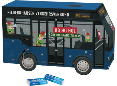 Adventskalender Bus