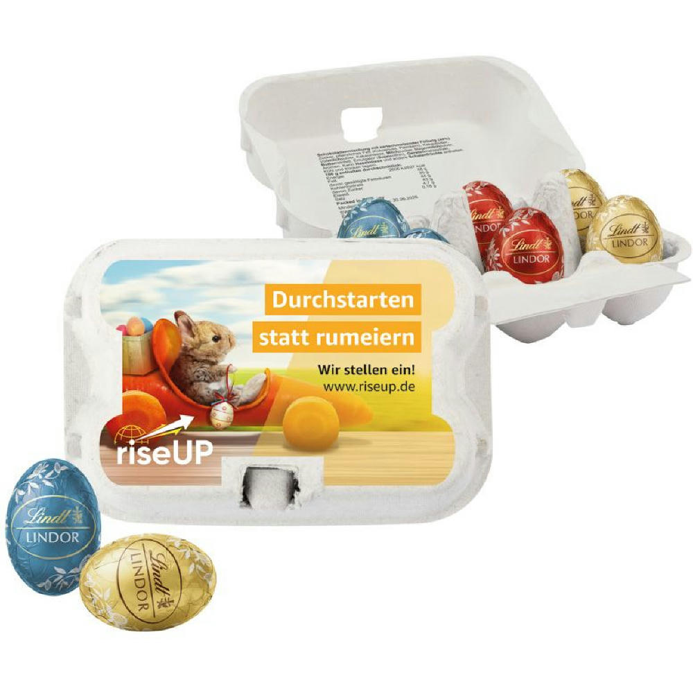 Sixpack mit Schoko-Ostereiern