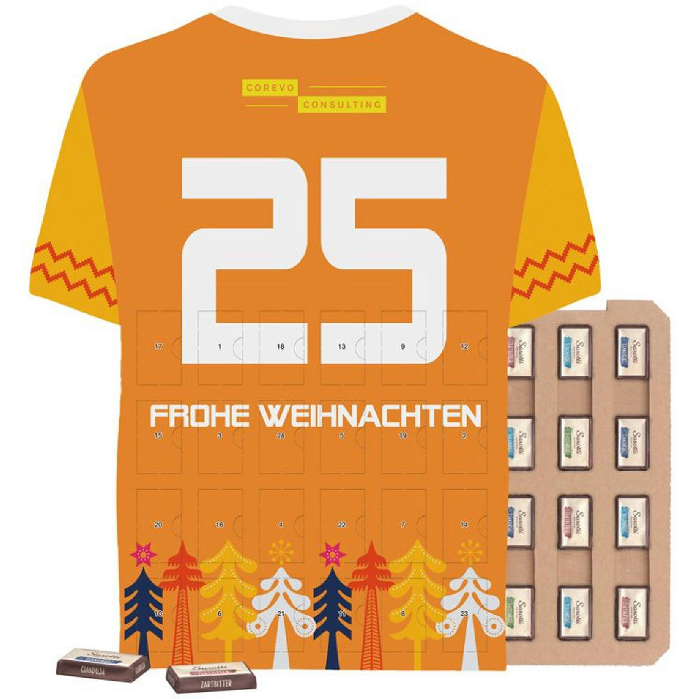 Täfelchen Adventskalender Trikot ECO 