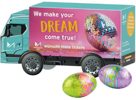 3D Präsent LKW Ostern