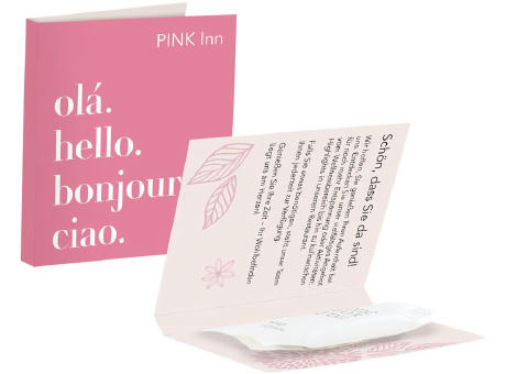 Werbekarte Midi Seife