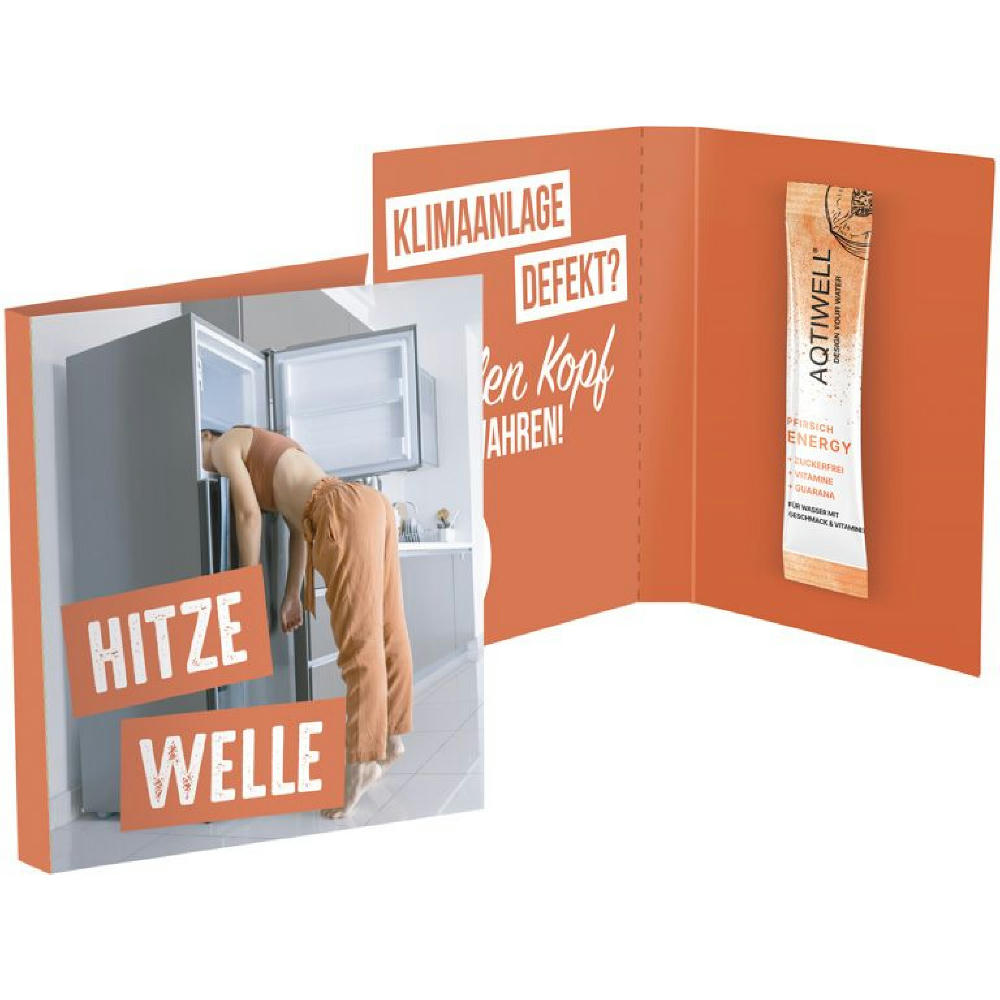 Werbekarte Midi Aqtiwell®