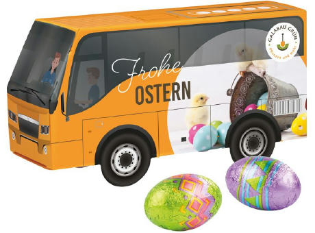 3D Präsent Bus Ostern