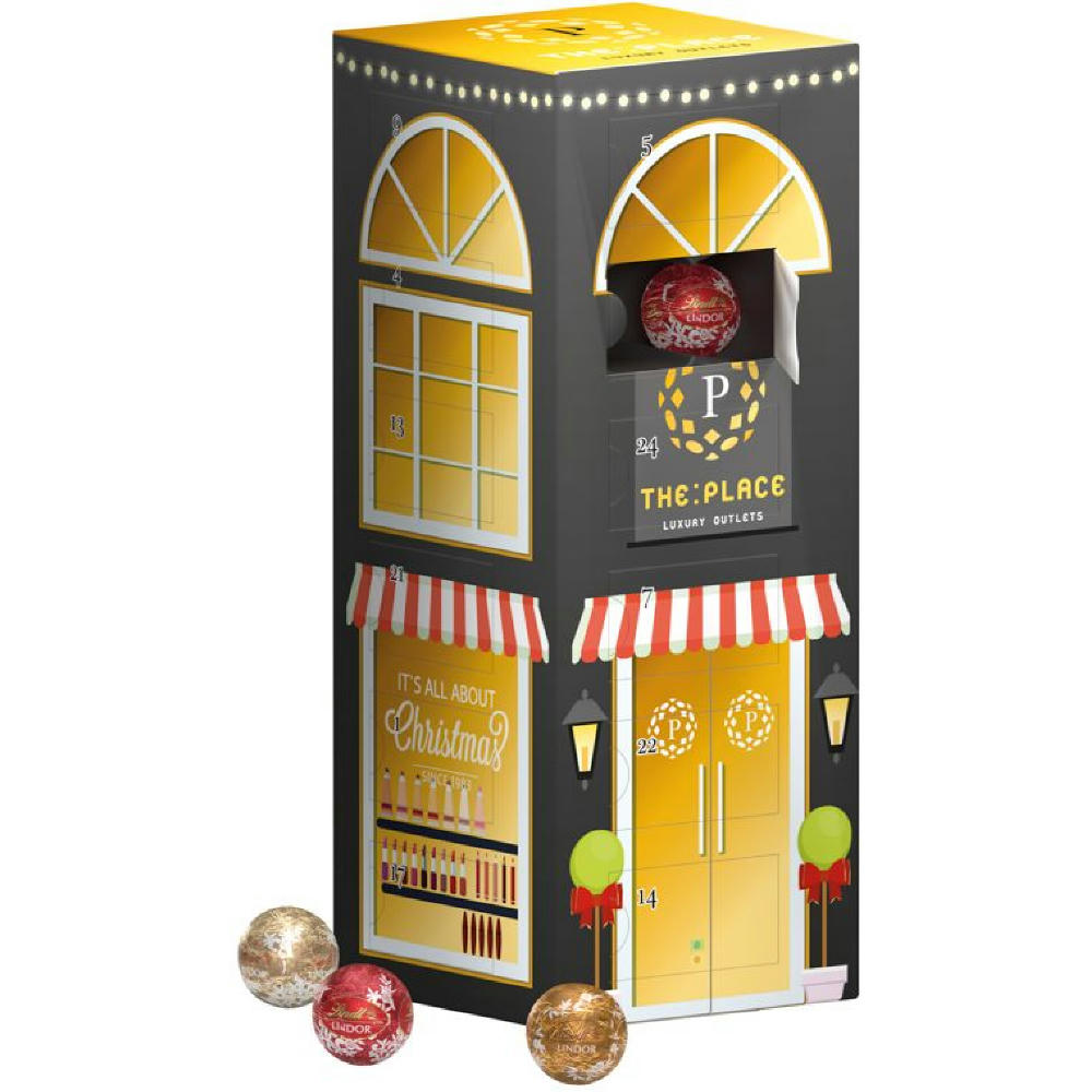 Minikugel Tower Adventskalender Lindt