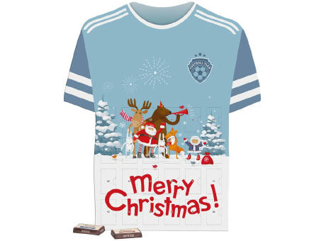 Täfelchen Adventskalender Trikot