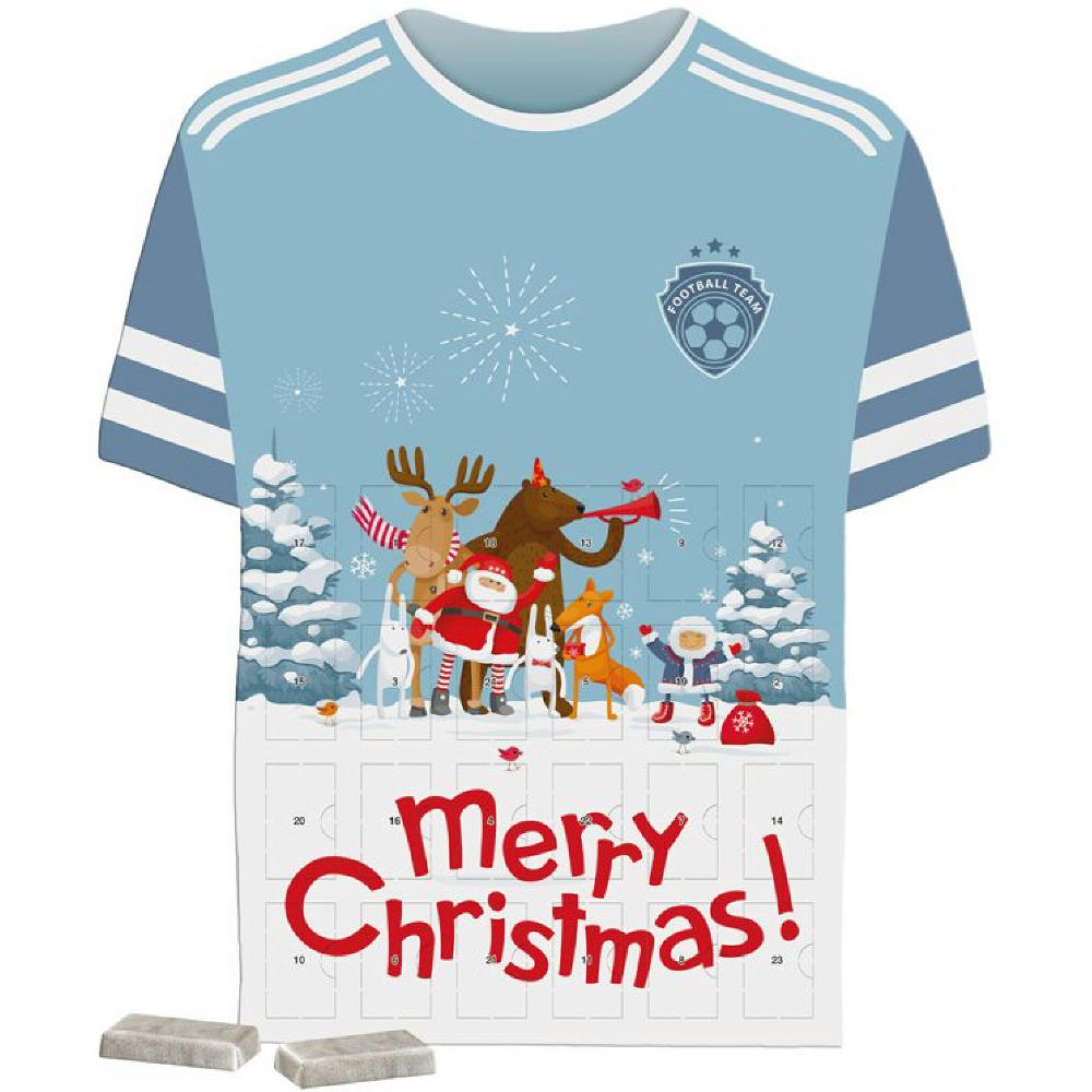 Täfelchen Adventskalender Trikot