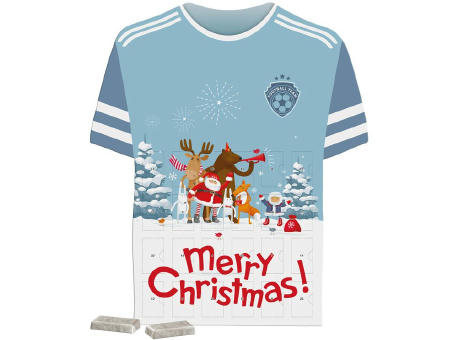 Täfelchen Adventskalender Trikot