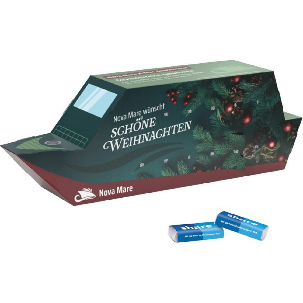 Adventskalender Schiff