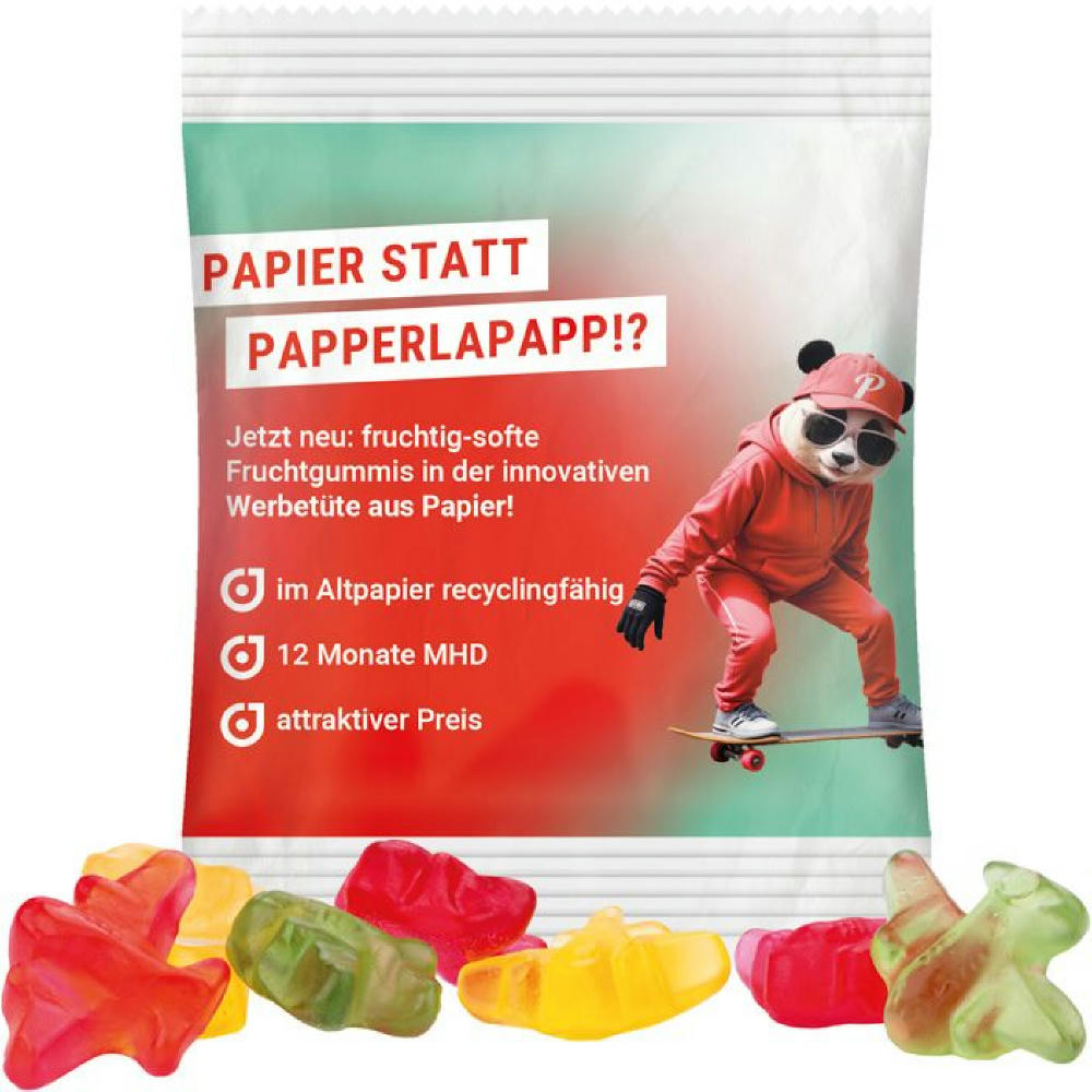 Minitüte 10 g Trolli Fruchtgummi Standardformen