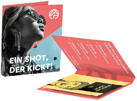 Werbekarte Midi Just Spices