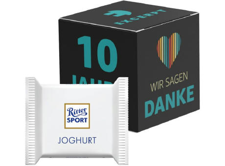 Werbewürfel Ritter SPORT mini