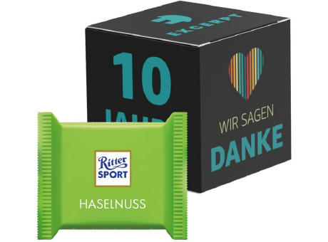 Werbewürfel Ritter SPORT mini