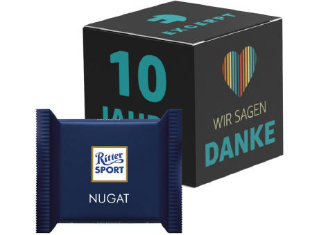 Werbewürfel Ritter SPORT mini