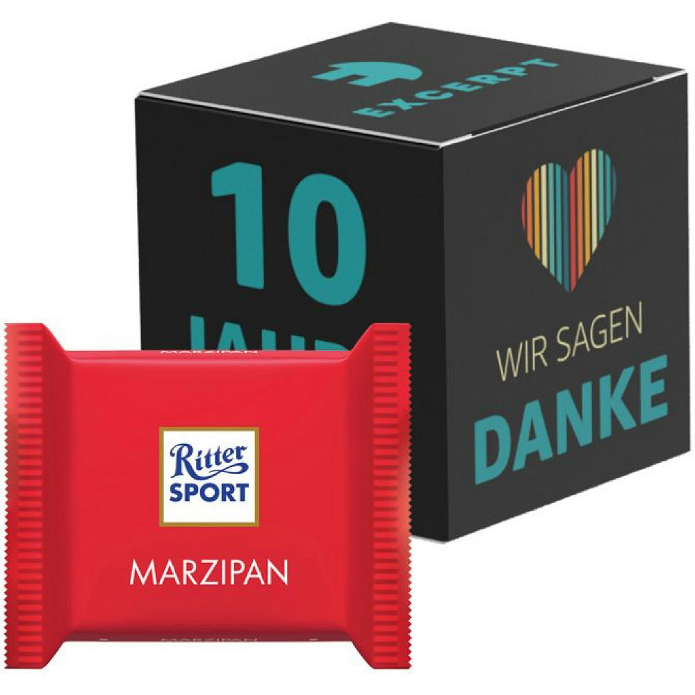 Werbewürfel Ritter SPORT mini