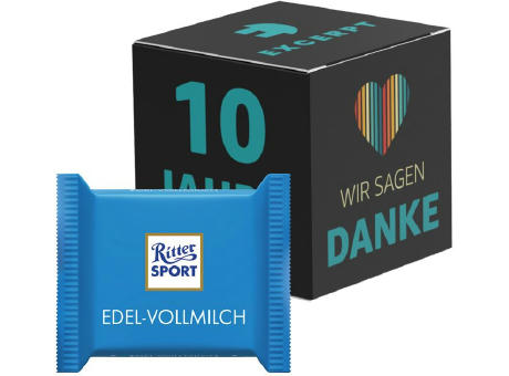 Werbewürfel Ritter SPORT mini