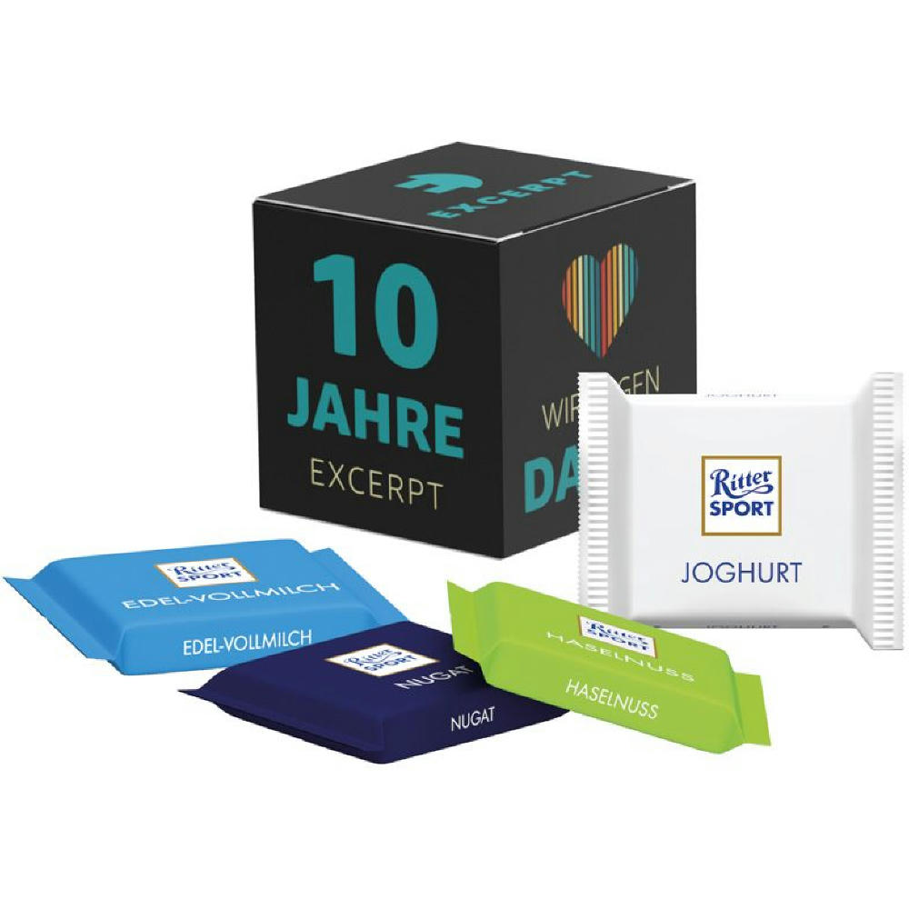 Werbewürfel Ritter SPORT mini