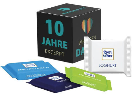 Werbewürfel Ritter SPORT mini