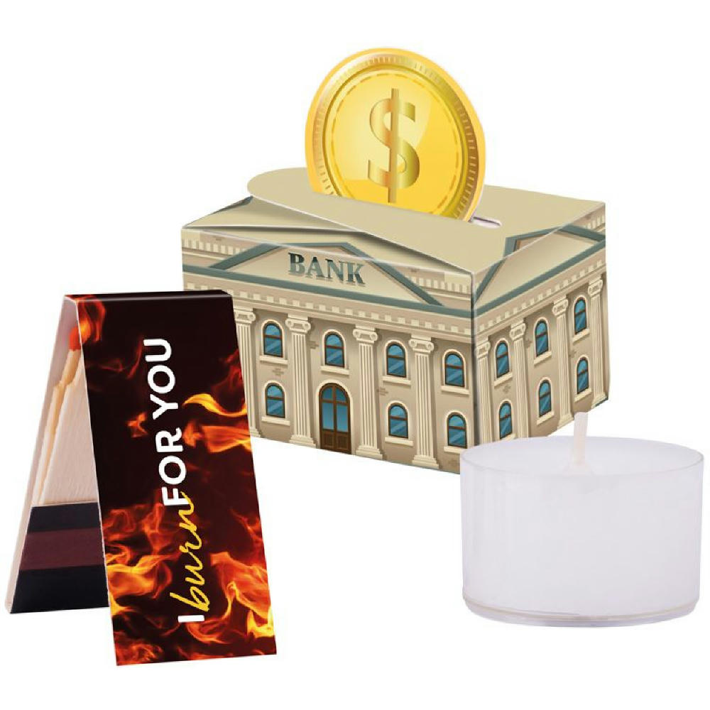 Geschenkbox Mini Teelicht