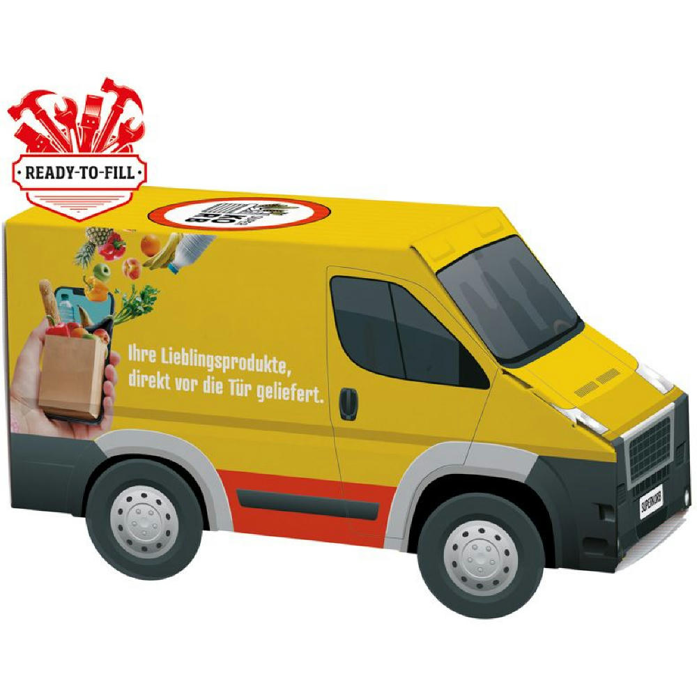 3D Präsent Transporter Individuelle Befüllung