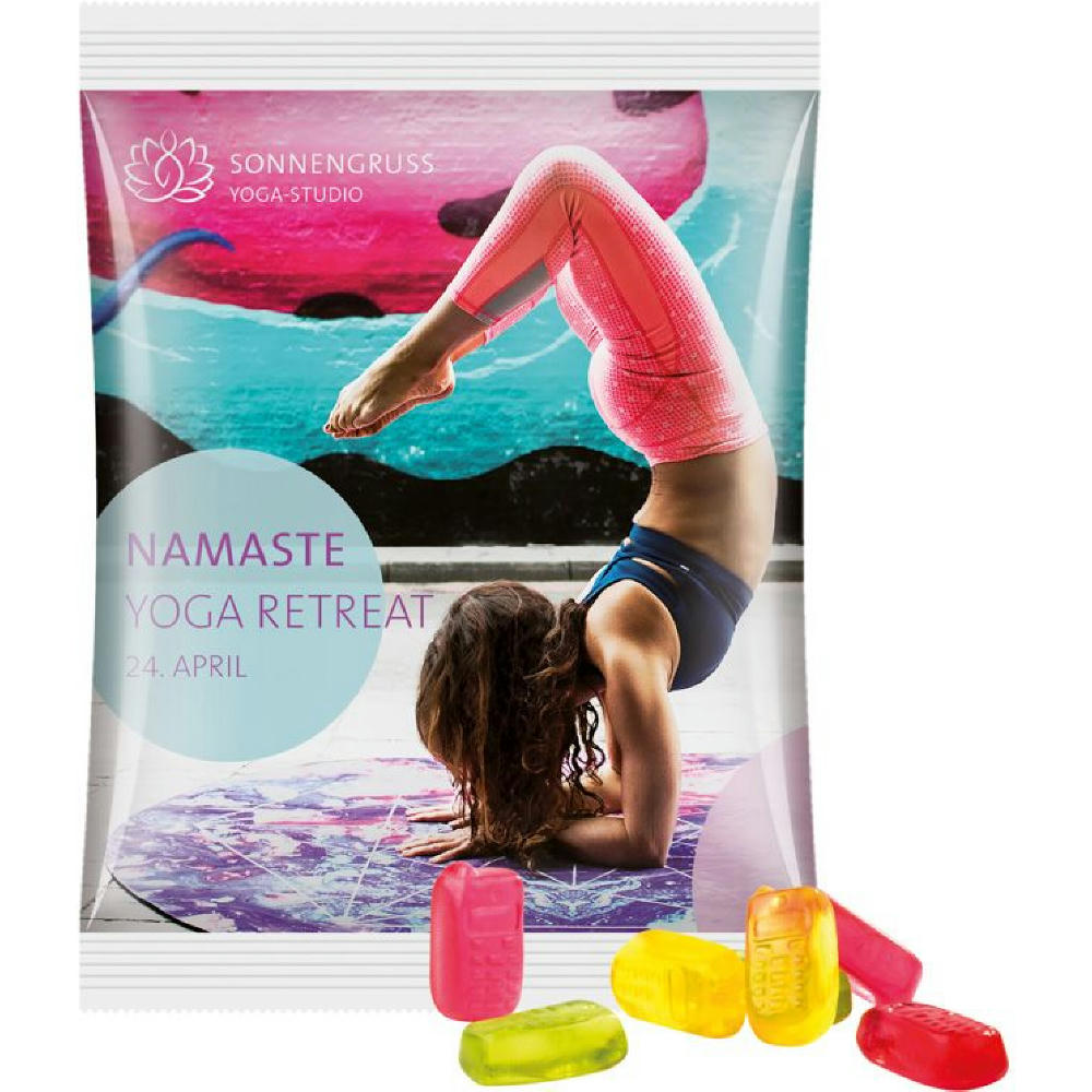 Maxitüte 50 g Trolli Fruchtgummi Standardformen