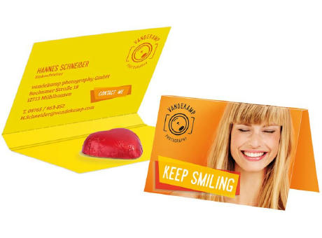 Werbekarte Visitenkartenformat Storz