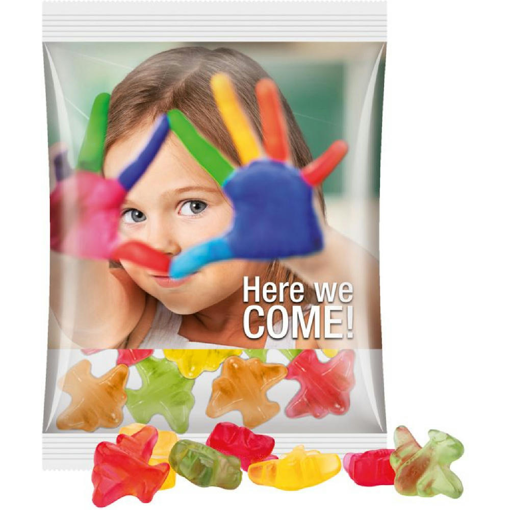 Maxitüte 50 g Trolli Fruchtgummi Standardformen