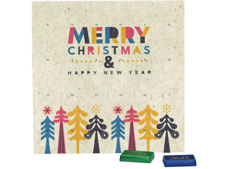 Täfelchen Adventskalender Graspapier